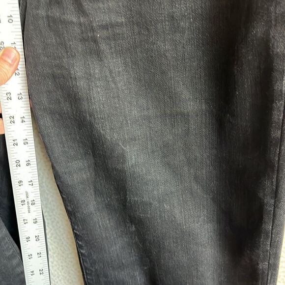 *NOT NWT* Madewell Perfect Vintage Wide Leg Womens Size 29 Petite Black Rinse - Picture 4 of 10